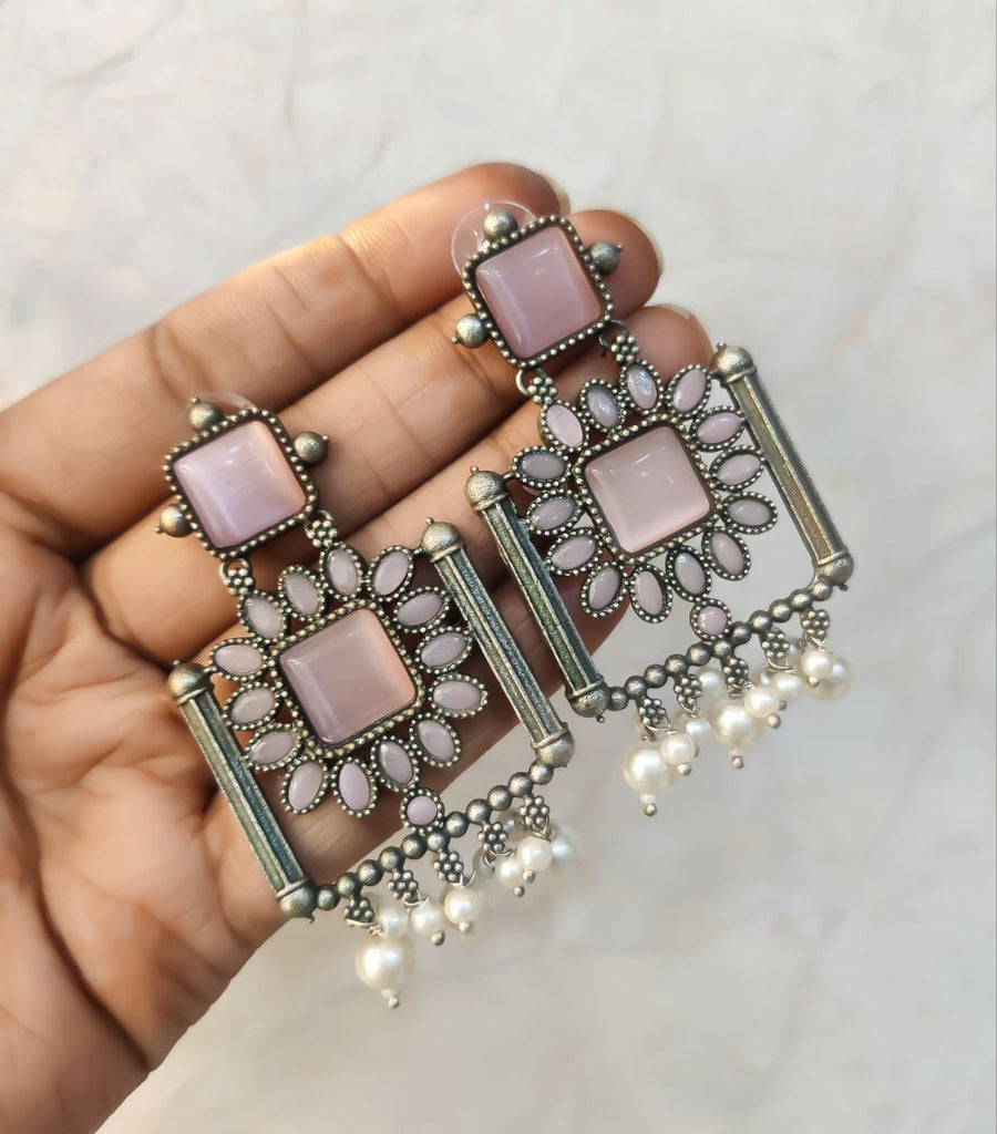 Antique Plated Earrings-17