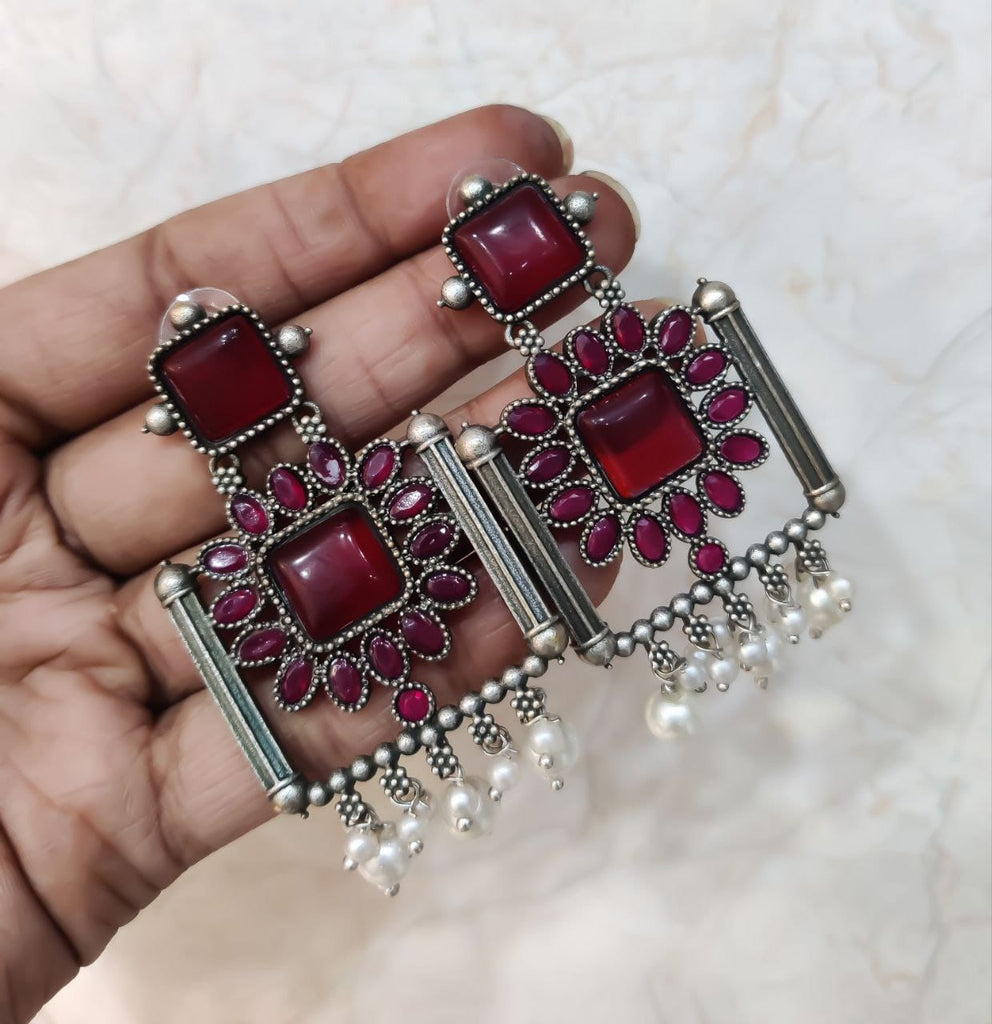 Antique Plated Earrings-19