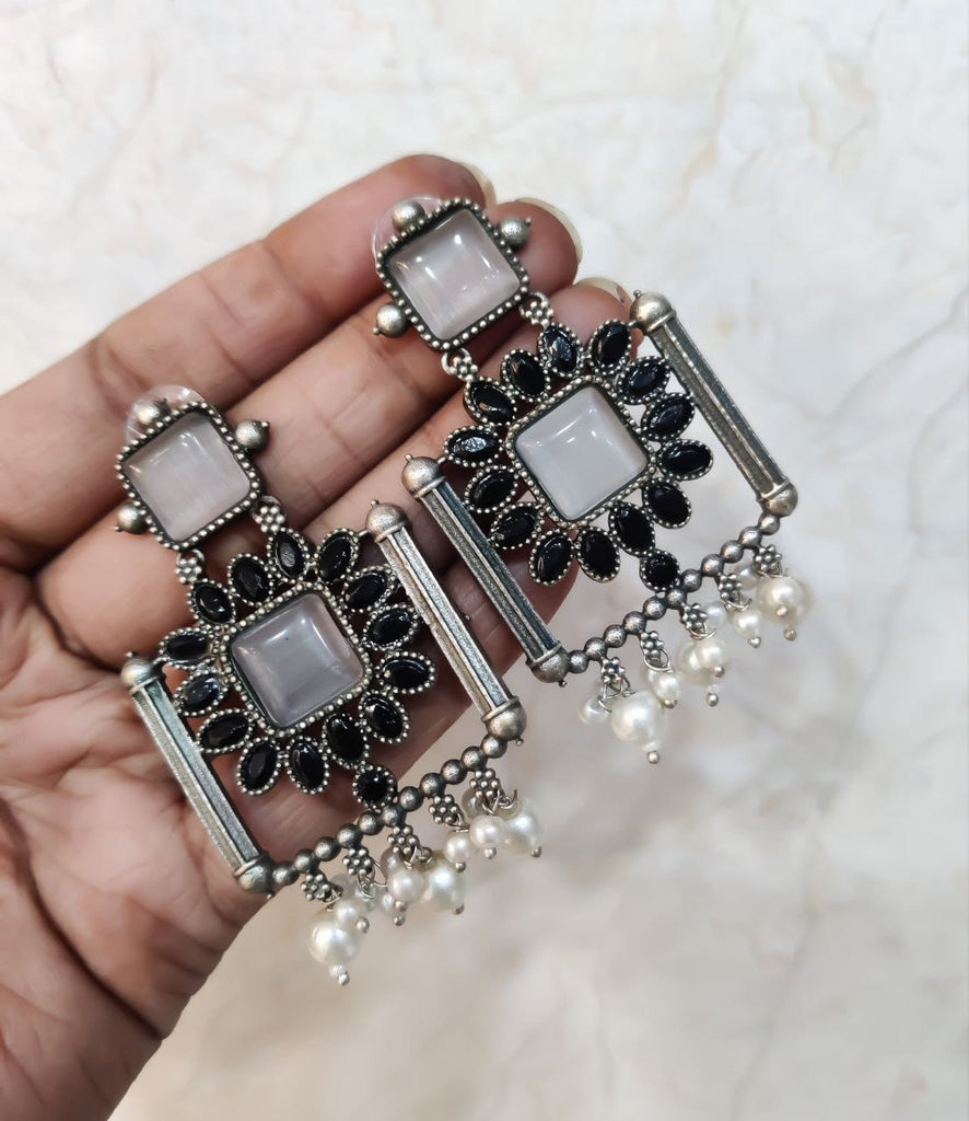Antique Plated Earrings-21