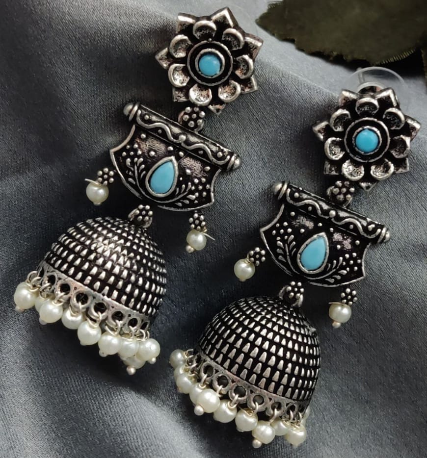 Antique Plated Earrings-2