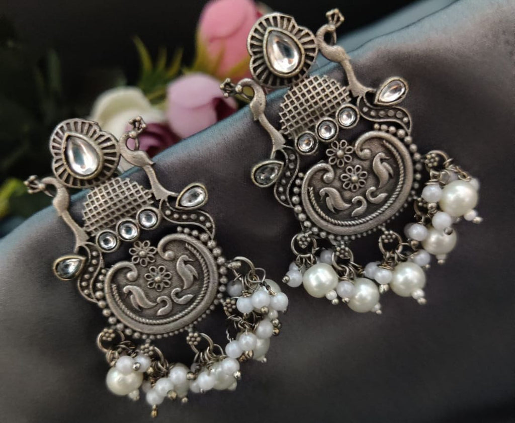 Antique Plated Earrings-9