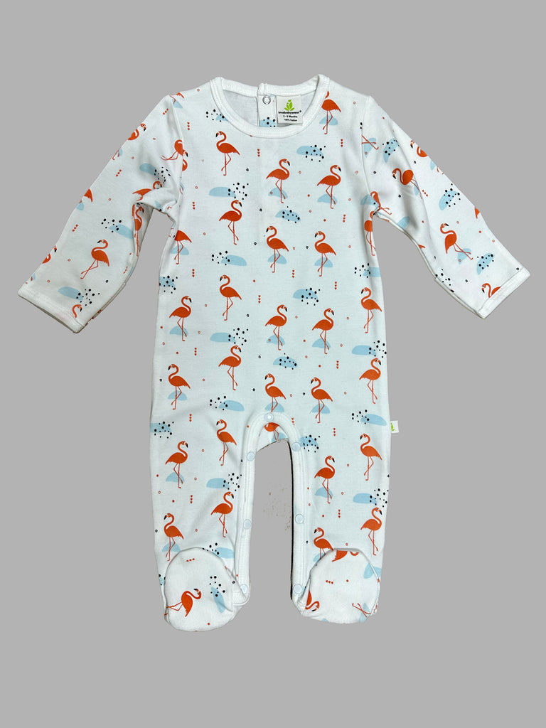 Caribbean Flamingo Sleepsuit
