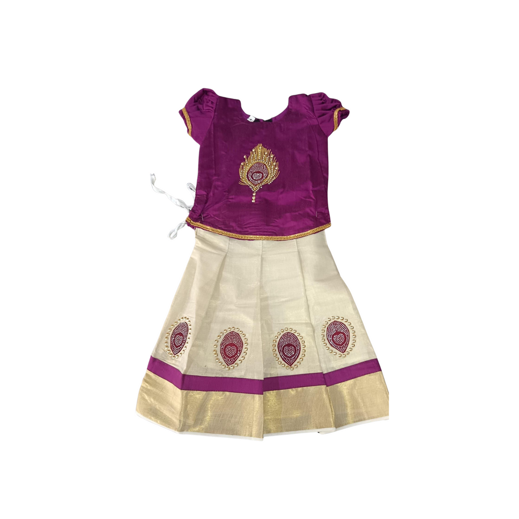 Kerala Girls Ethnic Wear - 1yr