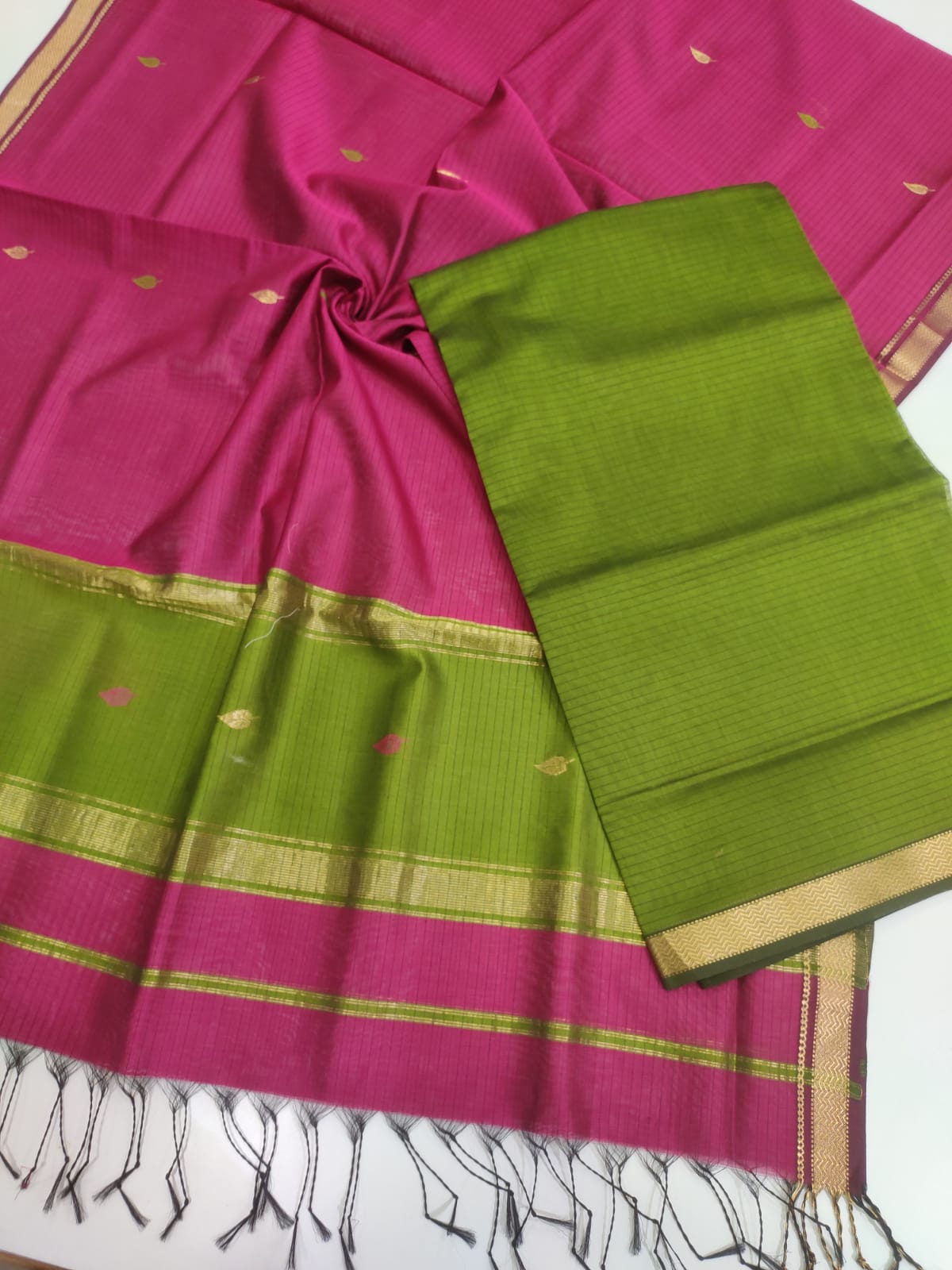 maheshwari cotton dress material Maheshwari Silk Suit Material at 1650/piece | Jaipur