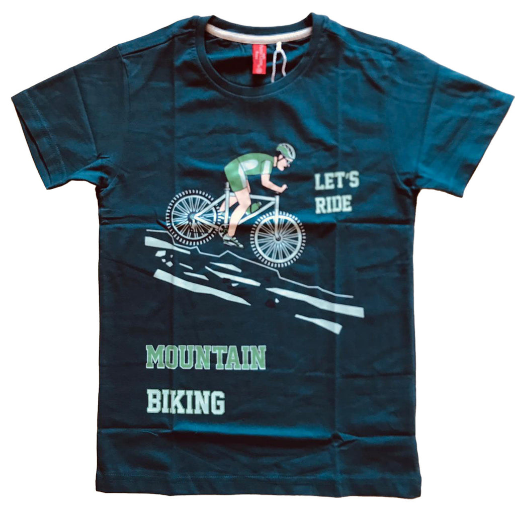 Boys TShirt (Colour: Indian Teal)