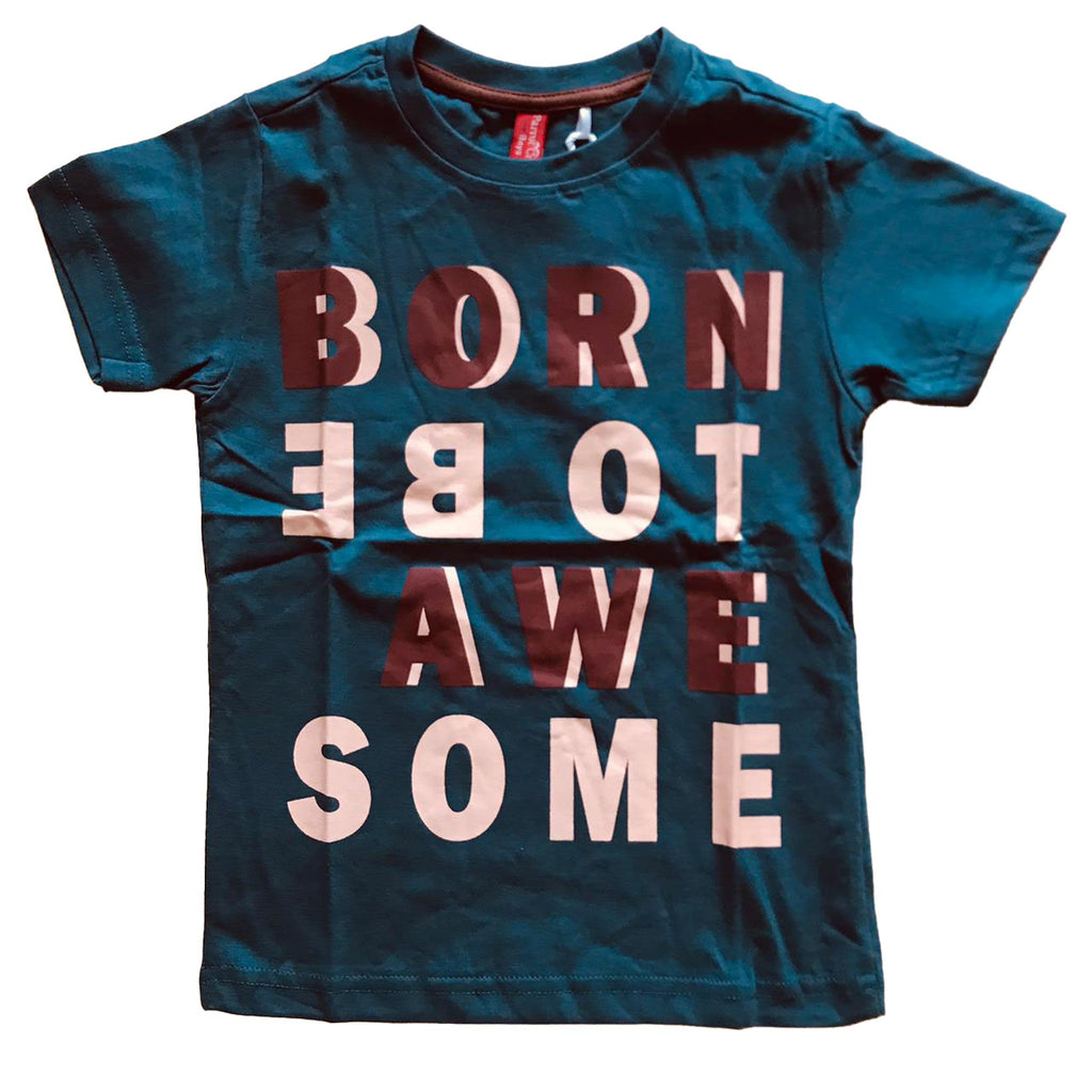 Boys TShirt (Colour: Indian Teal)