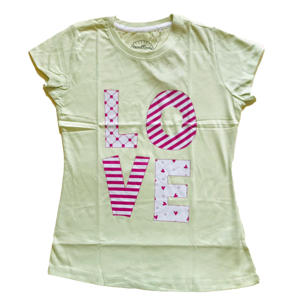 Girls TShirt (Colour: Butter Fly)